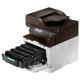 МФУ Samsung ProXpress SL-C3060FR Color Laser Multifunction Printer SS211H, цветной лазерный принтер/сканер/копир/факс A4, 30 стр/мин., 9600x600 dpi, 512Mb, SD 4Gb, RADF50, дуплекс, подача 250+50 лист, выход 150 лист, Ethernet, USB, картридер, Post Script,