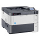 Принтер Kyocera Ecosys P3045dn, лазерный A4, 45 стр/мин, 1200x1200 dpi, 512 Мб, дуплекс, подача: 600 лист., вывод: 250 лист., Post Script, Ethernet, USB, картридер, ЖК-панель