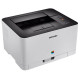 Принтер Samsung Xpress SL-C430 Color Laser Printer SS229F, цветной лазерный A4, 18 4 цв стр/мин, 2400x600 dpi, 64 Мб, подача: 150 лист., вывод: 50 лист., USB старт.к-жи 700 стр. черный, по 500 стр C/M/Y. Исп.к-жи CLT-K404. max 20000 стр/мес