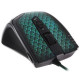 Игровая мышь Sharkoon Drakonia (11 кнопок, 5000 dpi, USB, зелёная подсветка)