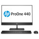 Моноблок HP ProOne 440 G4 23.8 Full HD i3 8100T 3.4/4Gb/500Gb 7.2k/HDG630/DVDRW/Windows 10 64/GbitEth/WiFi/BT/150W/клавиатура/мышь/черный/серебристый 1920x1080