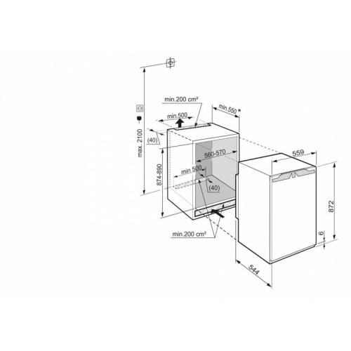 Морозильная камера Freezer Liebherr IG 1624 white