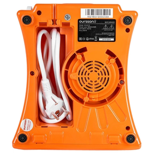 Мясорубка Oursson MG2012/OR (Оранжевый)