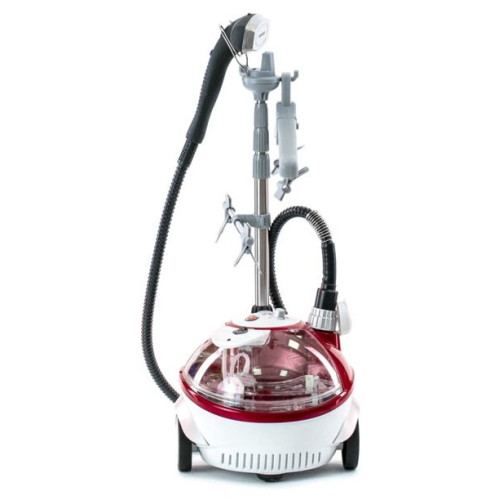 Отпариватель Grand Master GM-Q5 Multi R красный, 1950Вт, регклировка подачи пара, стойка, бак 2.3л, пар 70гр/мин, давление пара 3.5 бар,