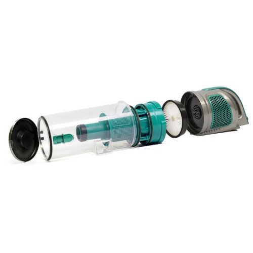 Пылесос KITFORT КТ-521-3 зеленый/серый