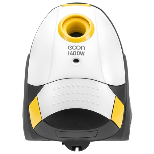 Пылесос ECON ECO-1401VB белый/желтый