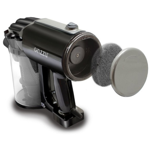 Пылесос Ginzzu VS117 черно/серый