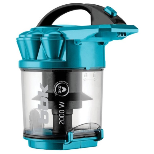 Пылесос BBK BV1505 черный/изумрудный