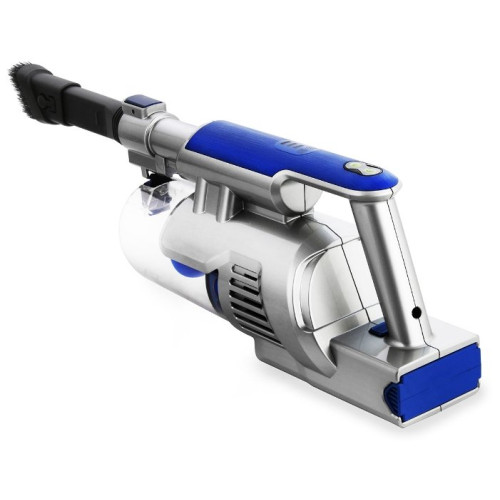Пылесос KITFORT КТ-536-3 серебристый/синий