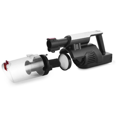 Пылесос KITFORT КТ-536-3 серебристый/синий