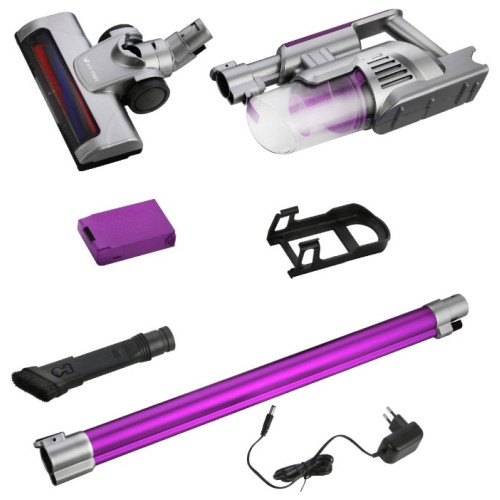 Пылесос KITFORT КТ-536-3 серебристый/синий