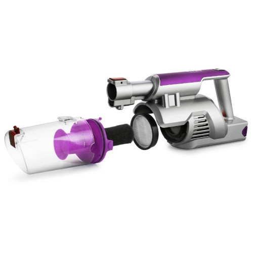 Пылесос KITFORT КТ-536-3 серебристый/синий