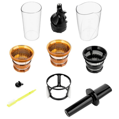 Соковыжималка Kitfort КТ-1106-2 серебристый/черный