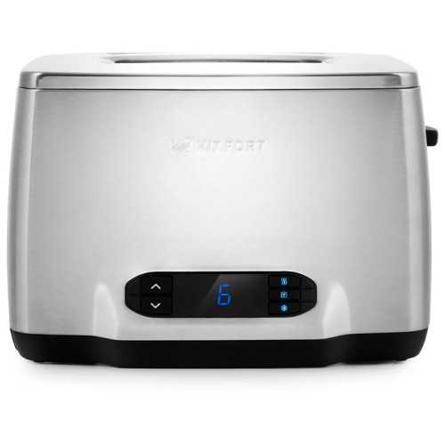 Тостер Kitfort КТ-2013 серебристый