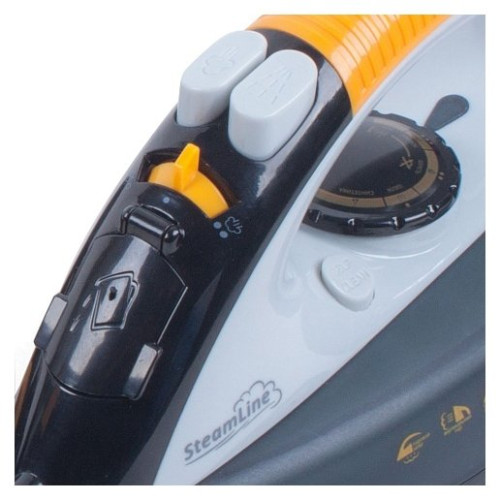 Утюг Endever Skysteam-707 чёрно-оранжевый