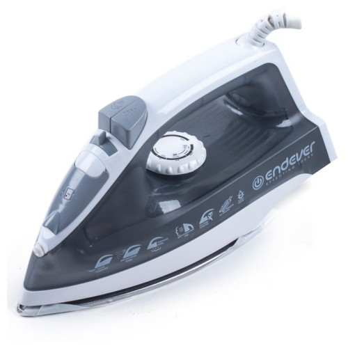 Утюг Endever Skysteam-711 белый/серый