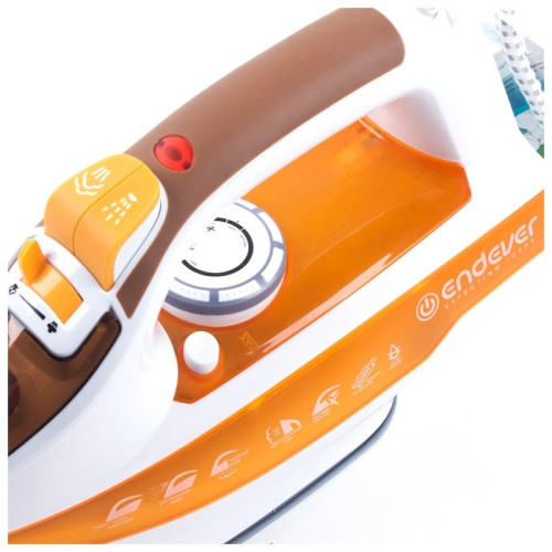 Утюг Endever Skysteam-716 белый/оранжевый