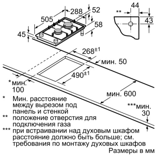 Варочная поверхность Bosch PGB3B5B80
