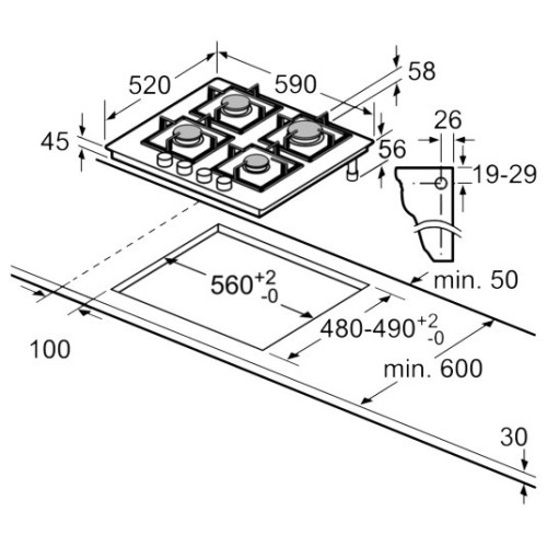 Варочная поверхность Bosch PNP6B6B80