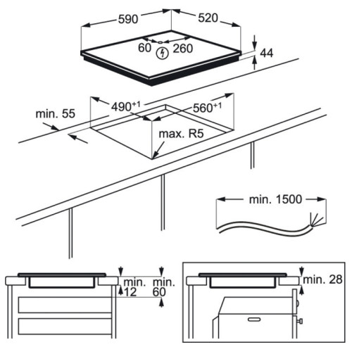 Варочная поверхность Electrolux IPE6463KI