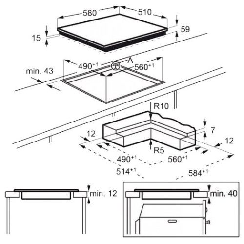 Варочная поверхность Electrolux EHI96732IZ