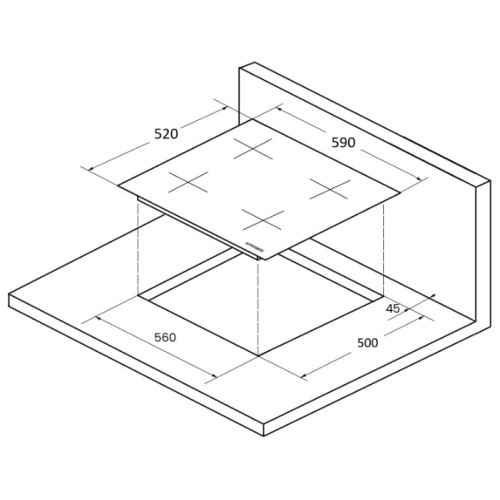 Варочная поверхность Kuppersberg ICS 604 W
