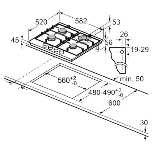 Варочная поверхность Bosch PGH6B5B60R