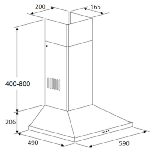 Вытяжка Kuppersberg T 601 B