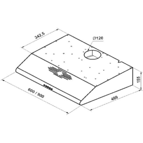 Вытяжка KORTING KHT 6334 X