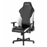 Кресло DxRacer OH/DL23/NW PU чёрно-белое