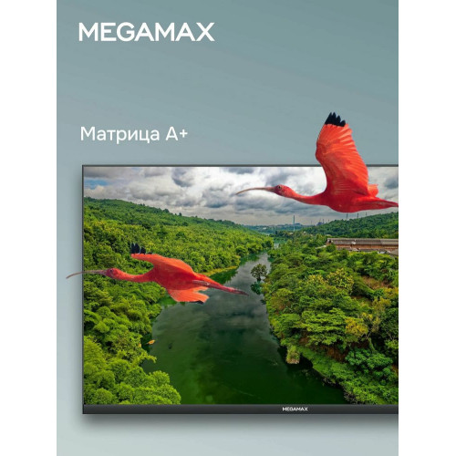 Телевизор MEGAMAX 55MG11USM черный