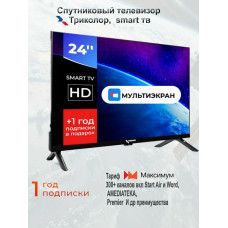 Телевизор Триколор P24HH302 черный