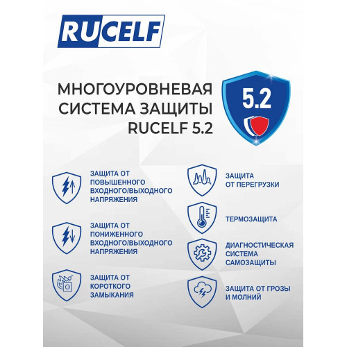 Стабилизатор напряжения Rucelf IS-10000  белый