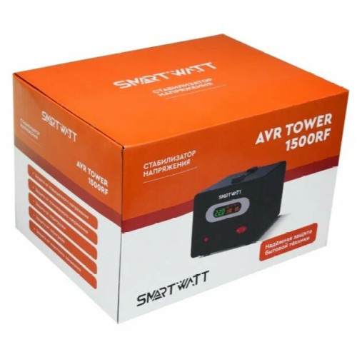 Стабилизатор напряжения Smartwatt AVR Triac 1000TW черный