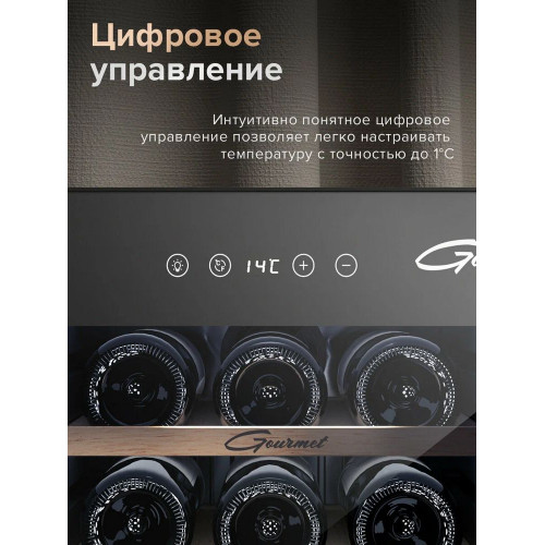 Винный шкаф Libhof GM-15 black