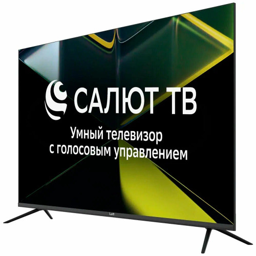 Телевизор LEFF 50U680T черный