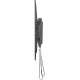 Кронштейн для телевизора Ultramounts UM851T черный 60"-120" макс.120кг настенный наклон