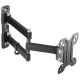 Кронштейн для телевизора Ultramounts UM968 черный 43"-105" макс.75кг настенный поворот и наклон
