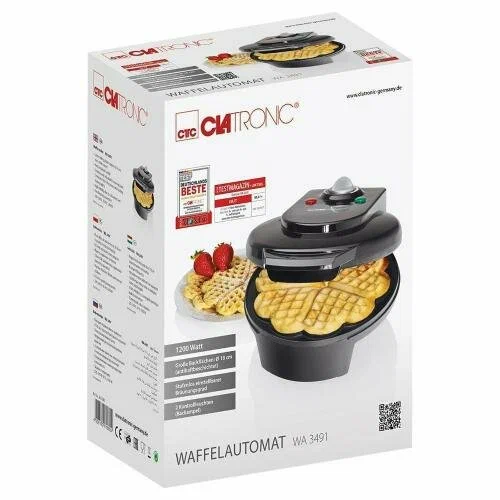 Вафельница Clatronic WA 3491 schwarz