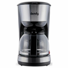 Кофеварка капельная Domfy metal DSM-CM301 черный/серебристый