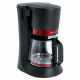 Кофеварка Delta LUX DL-8152 черная с красным