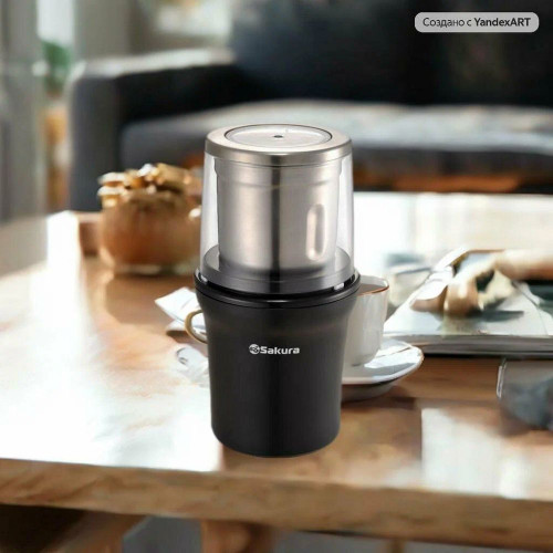 Кофемолка Sakura SA-6162BK черный