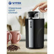 Кофемолка Vitek VT-8366 (MC) черный/серебро