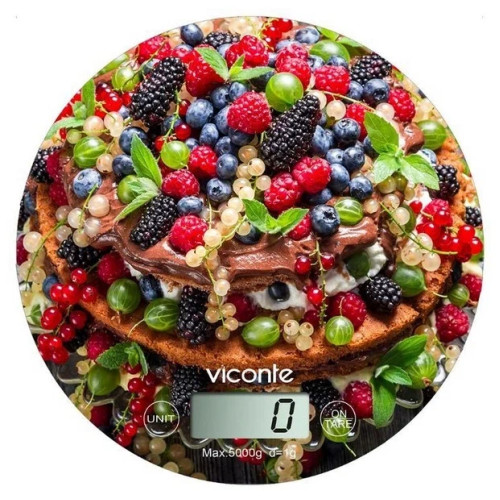 Весы кухонные Viconte VC-520-02 разноцветный