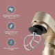 Миксер планетарный Domfy DSC-KM301 золотистый