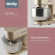 Миксер планетарный Domfy DSC-KM301 золотистый