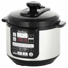 Мультиварка-скороварка Moulinex CE620D32 серебристый/черный