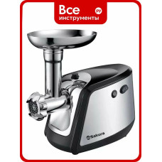 Мясорубка электрическая Sakura SA-6407 серый