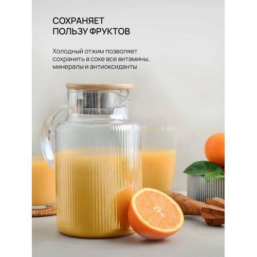 Соковыжималка Blackton Bt J1113 черный/стальной