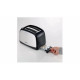 Тостер Ariete 0153 BKMETAL черный/серебристый